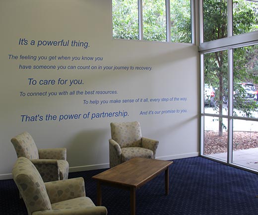 Cooinda Mental Health Service Waiting Room